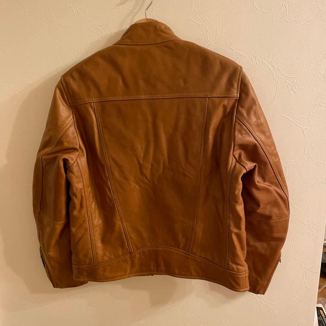 UNIQLO オールドユニクロ □本革 希少カラー□レザーライダース