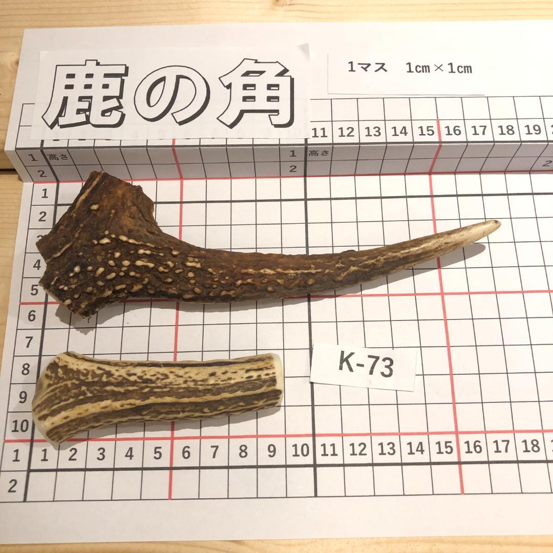鹿の角 K73 2本セット 約100g 鹿角 鹿ツノ しかつの - メルカリ