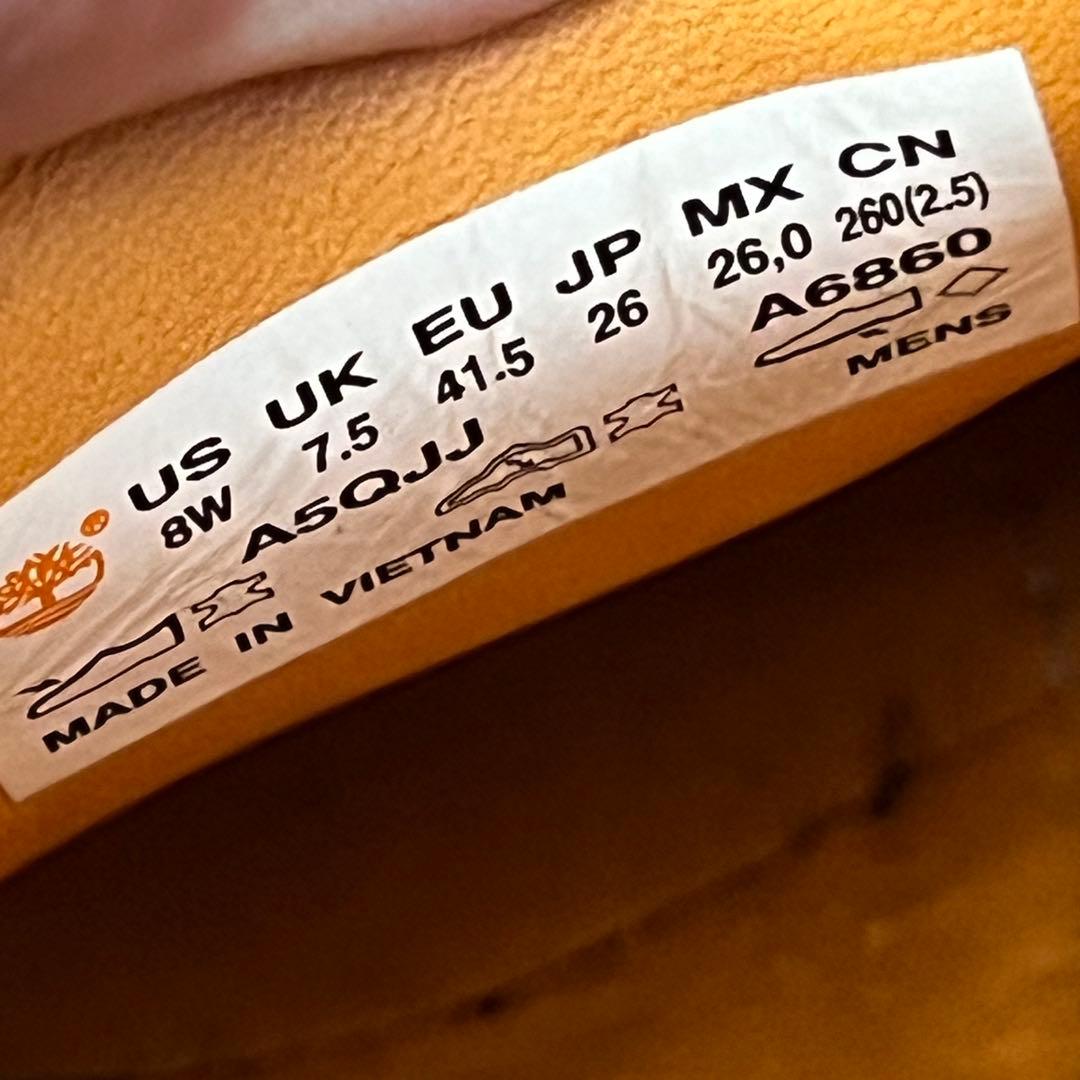 美品【ティンバーランド】B&Y別注　3EYE CLASSIC LUG スエード