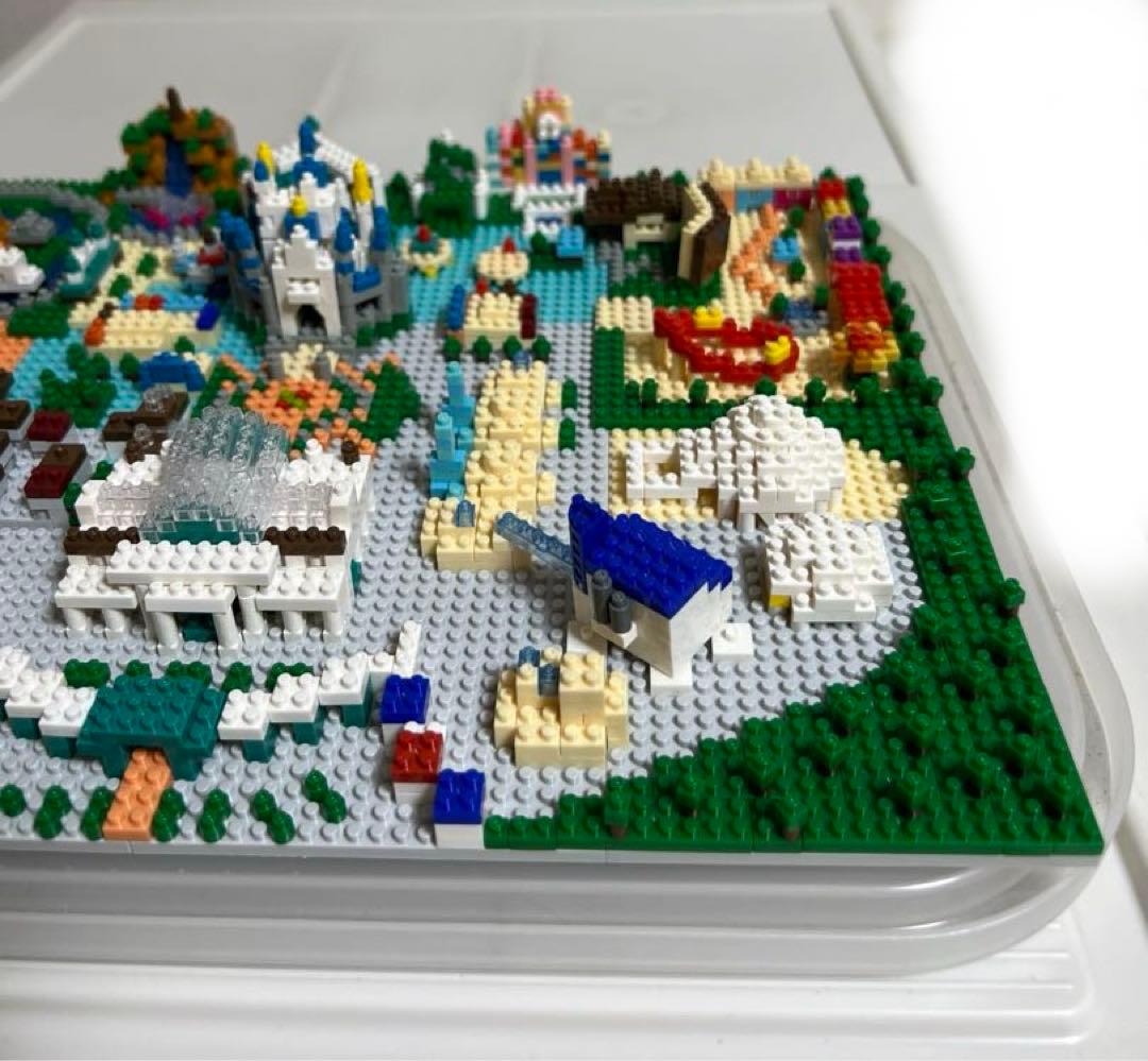 ディズニー、ナノブロック（ディズニーランド、ディズニーシー）