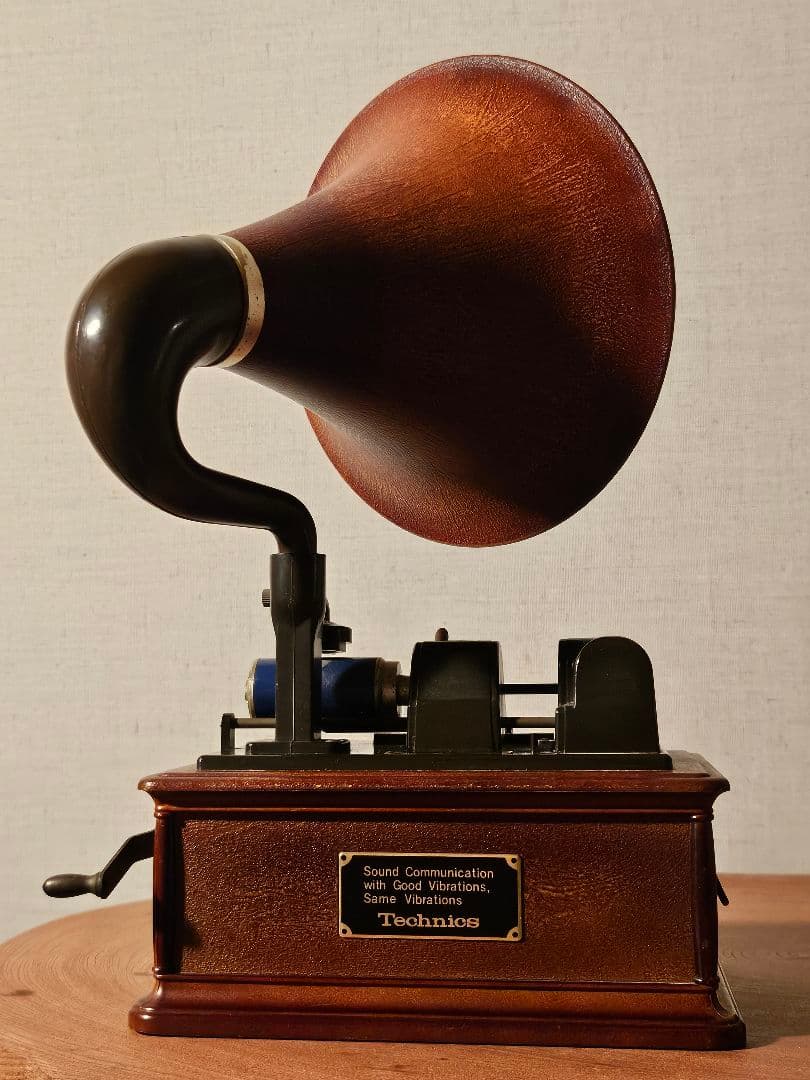 Technicsテクニクスエジソンオペラオルゴール蓄音機型