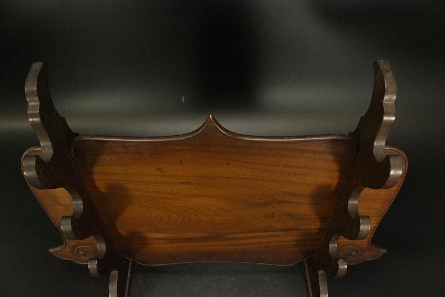 武具甲冑 刀掛 遠州 桑 時代物(A891)