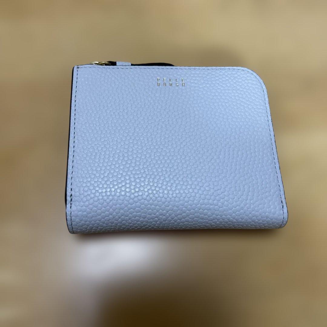《新品》PELLE BORSA L字ファスナーミニ財布