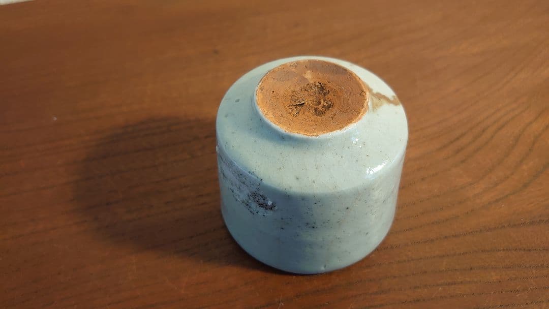 青備前 備前焼 香炉 茶道具 アンティーク備前 蔵出し 鑑賞陶器 1客