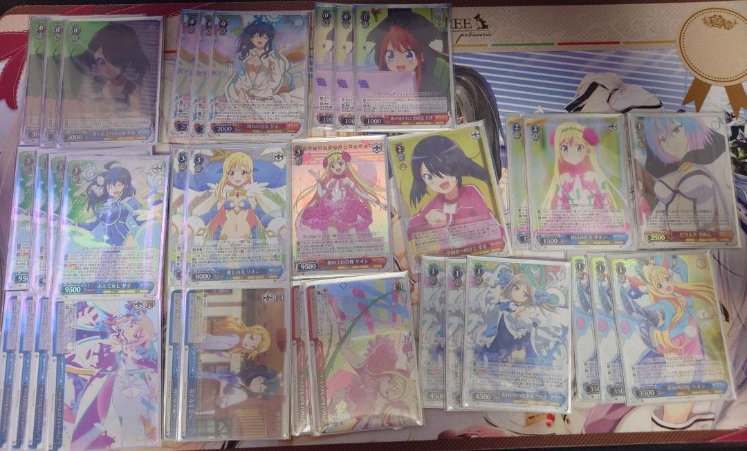 ヴァイスシュヴァルツ　ひなろじ　夕子軸　調整パーツ込み　ホイル多め