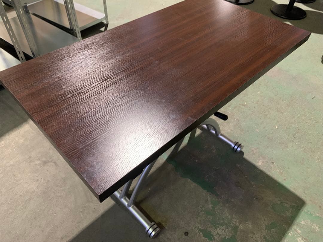 OZZIO サリスカンディ ダイニングテーブル　昇降式テーブル 天板拡張 油圧式