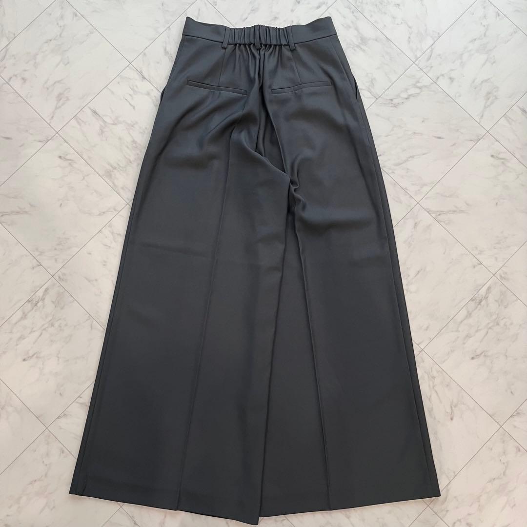 美品✨niana アシンメトリービスチェ&ワイドパンツセットアップ パンツドレス