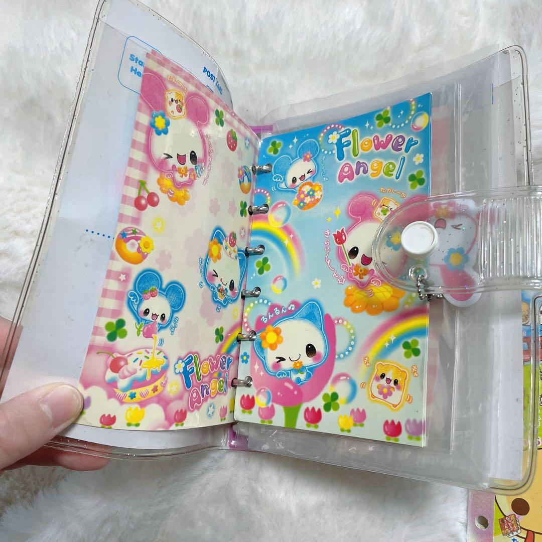 平成レトロ　シール帳 完成品 メゾピアノ　ウォーターシール　サンリオ　キティ