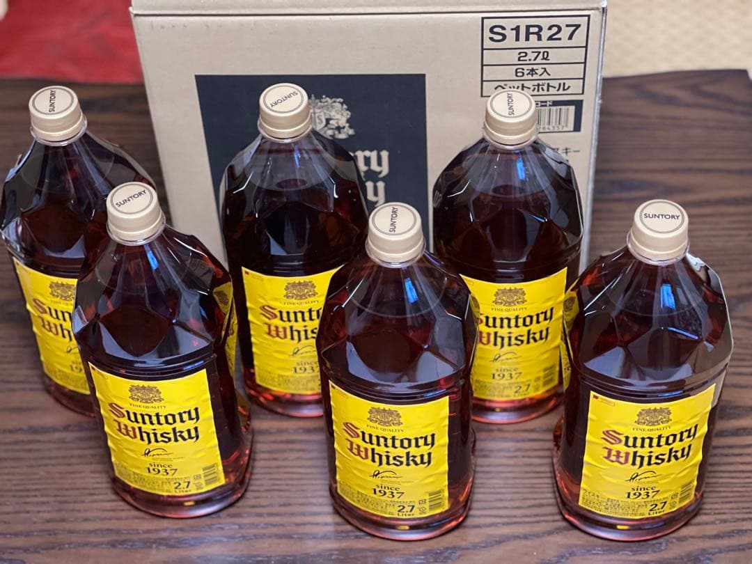 最安値‼️】サントリー角瓶2.7リットル✖️6本 最安値】サントリー角2.7