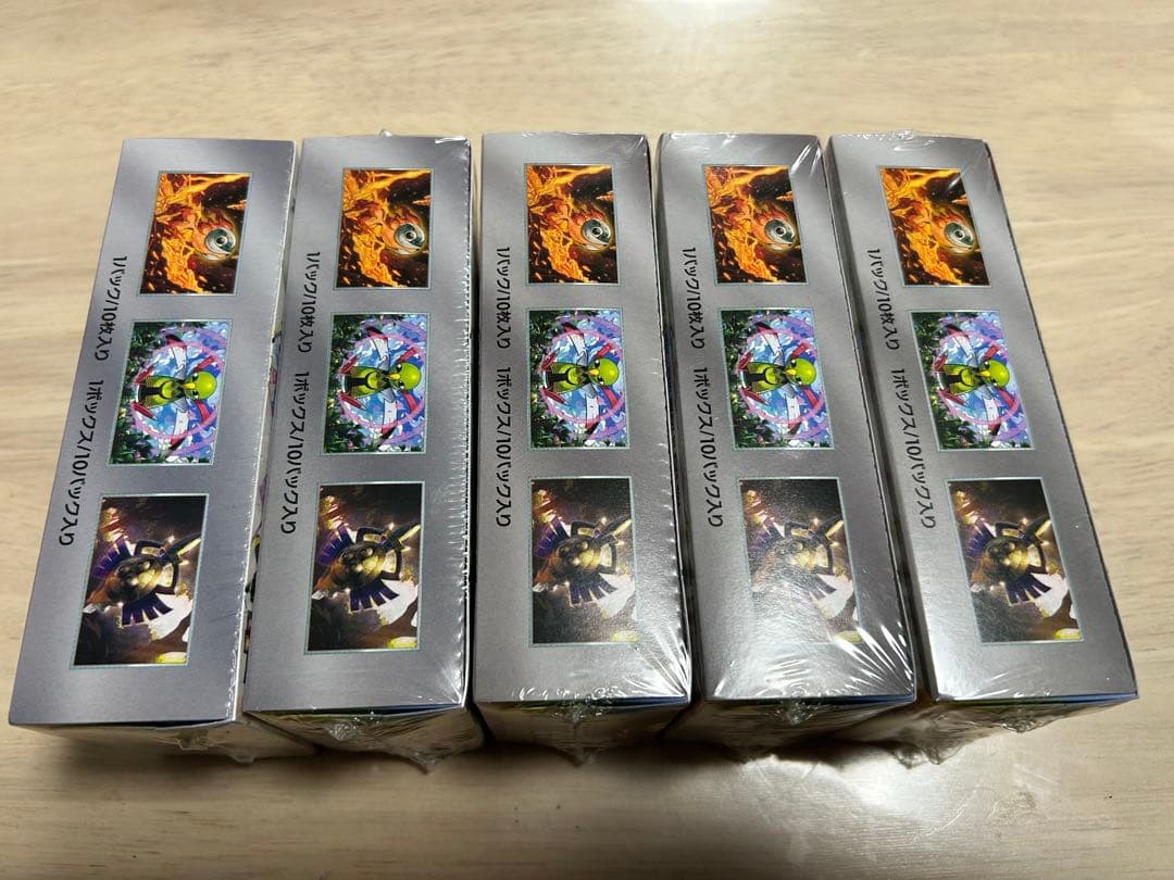 ポケモンカードゲーム テラスタルフェスex 5box シュリンク付き