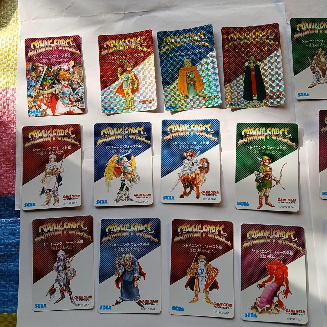 シャイニングフォース外伝Shining Force トレーディングカード 37枚