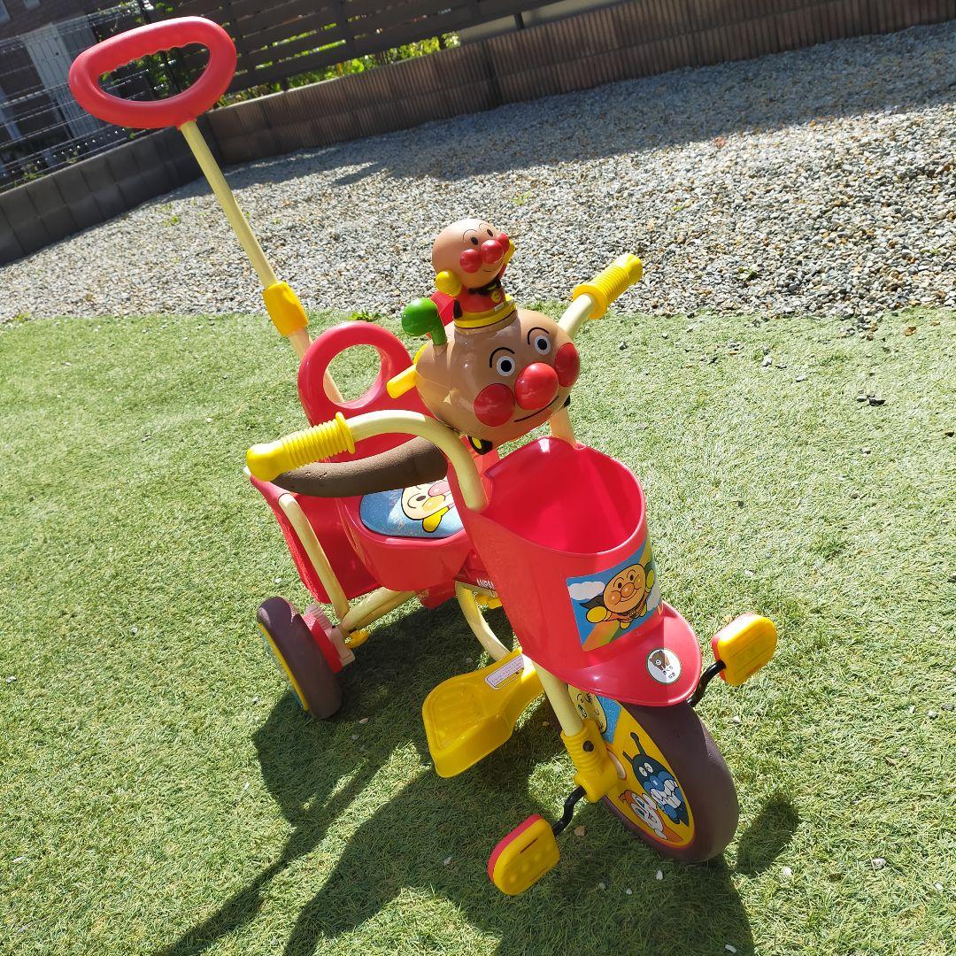 アンパンマン 三輪車 わくわくアンパンマンごうピース 取説付き - メルカリ