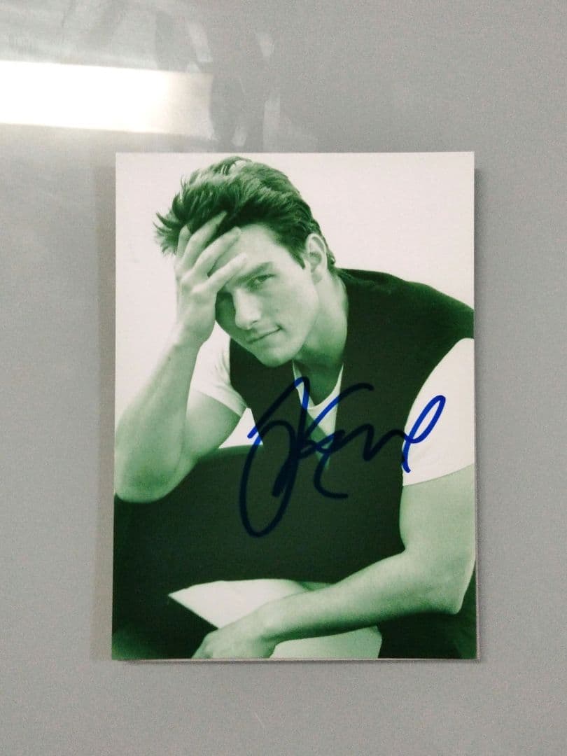 トムクルーズ (直筆サイン)