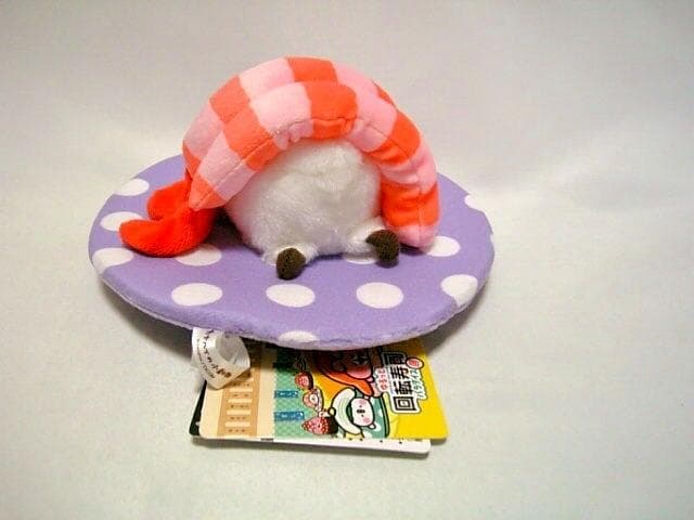 ◆未使用◆えび　ピスケ◆カナヘイ　ゆるっと回転寿司　パラダイス展　ぬいぐるみ◆