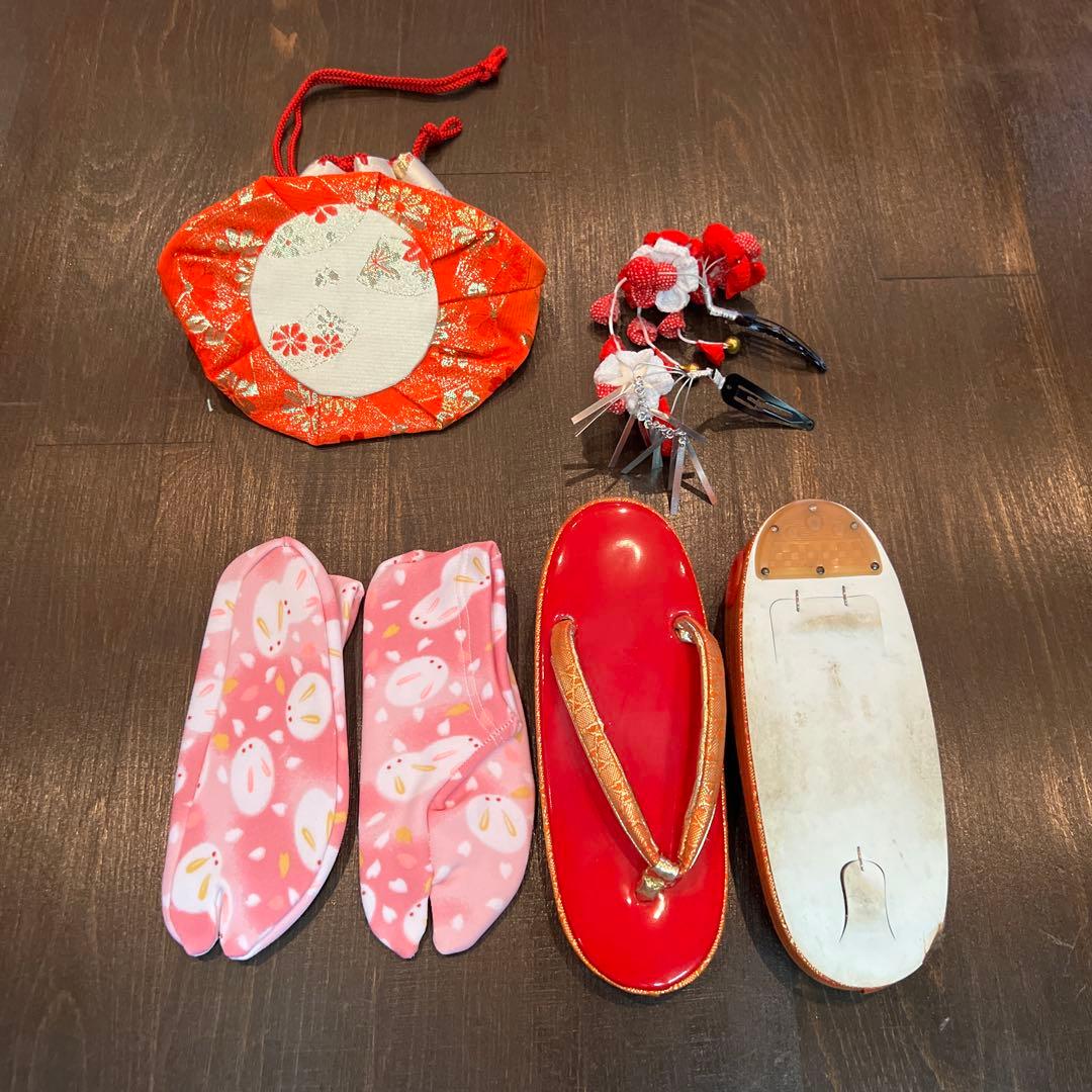 専用 お着物のみ アンティーク 逸品 七五三 三歳 着物 被布