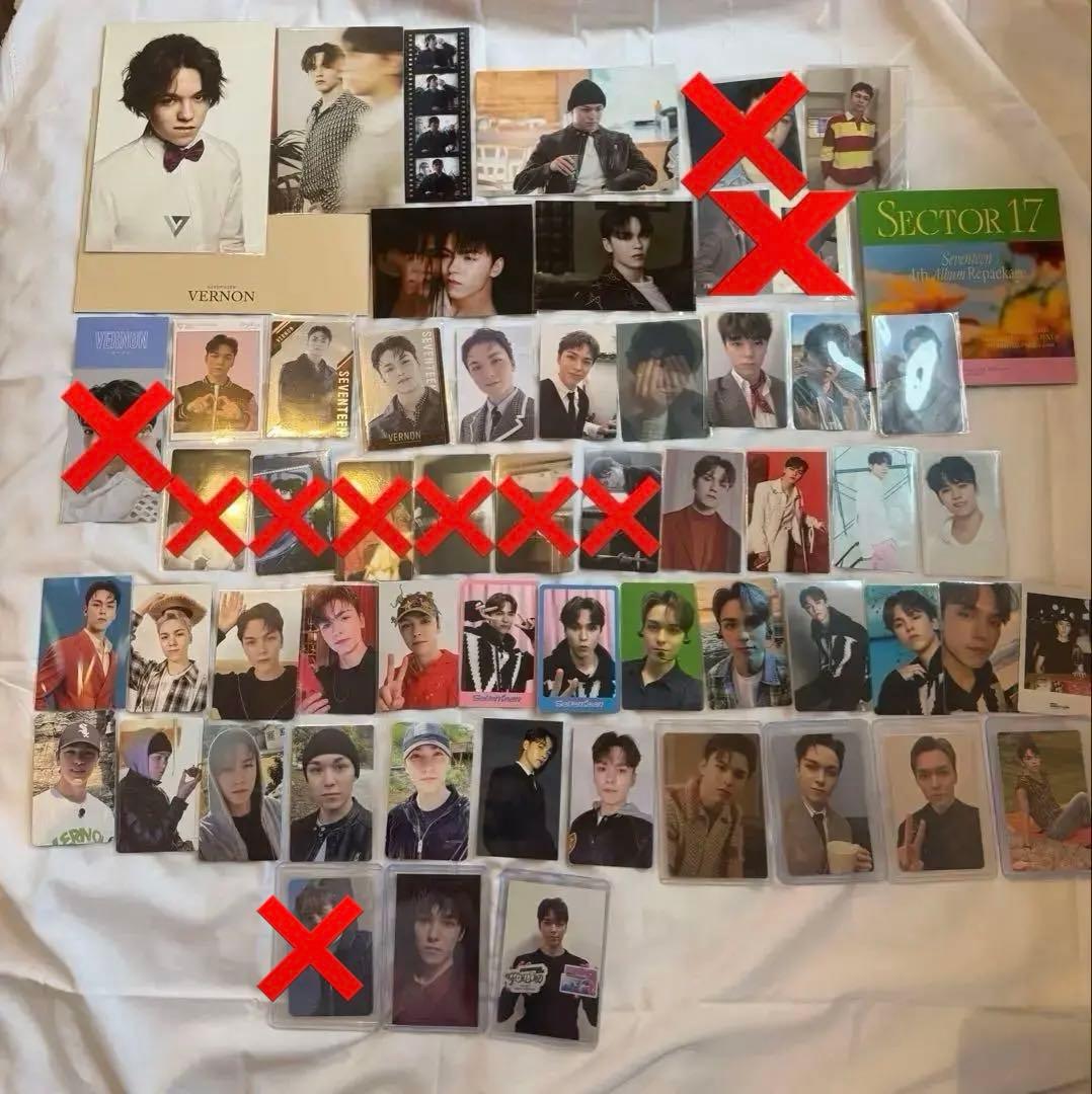 SEVENTEEN バーノン vernon トレカ まとめ売り 特典 - メルカリ