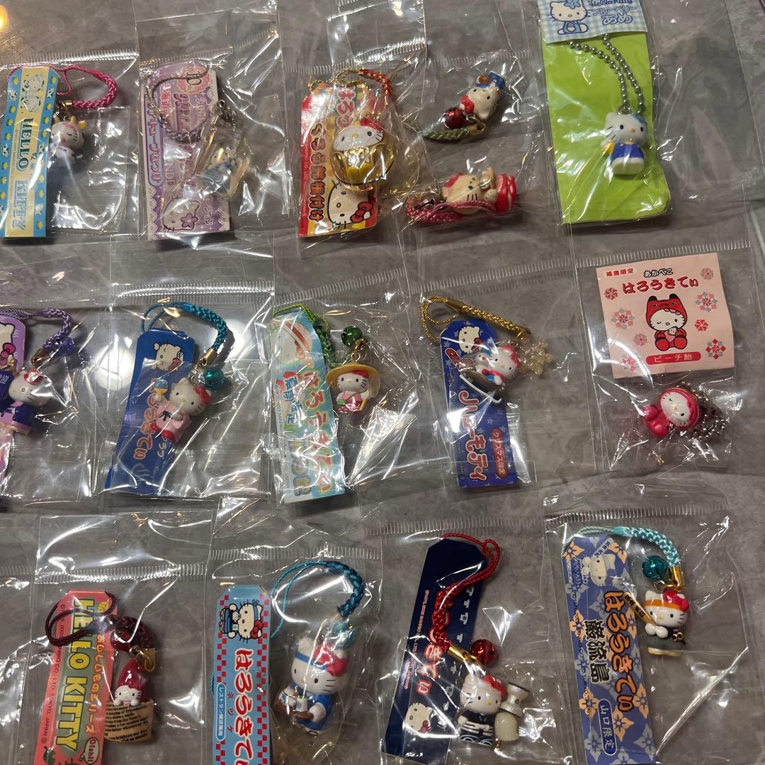 サンリオ 根付けキーホルダー ご当地キーホルダー