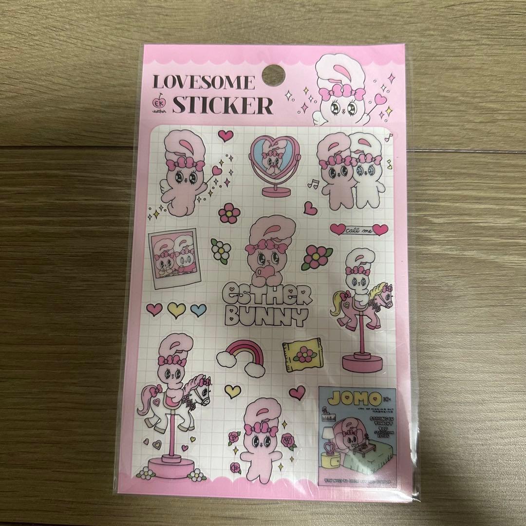 40枚 エスターバニー1 防水ステッカー シール | aboo エスター