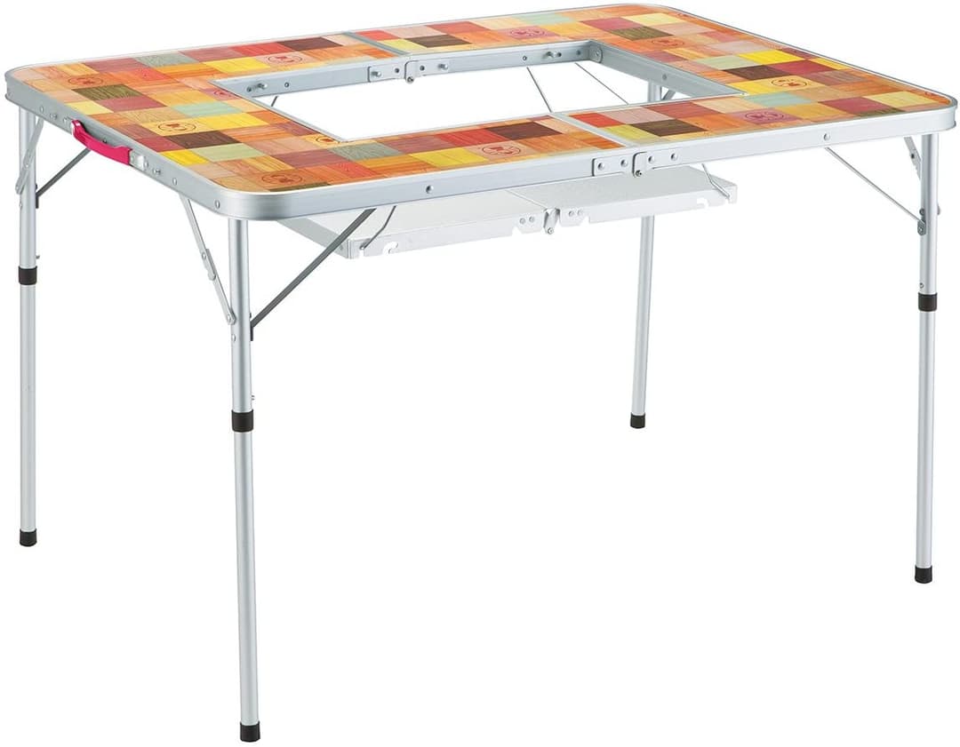 ○新品未開封○ コールマン ナチュラルモザイク BBQテーブル 130 人気