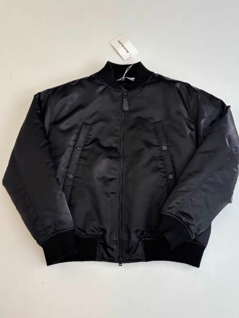 Acne Studios MA-1 ジャケット ブラック M - メルカリ