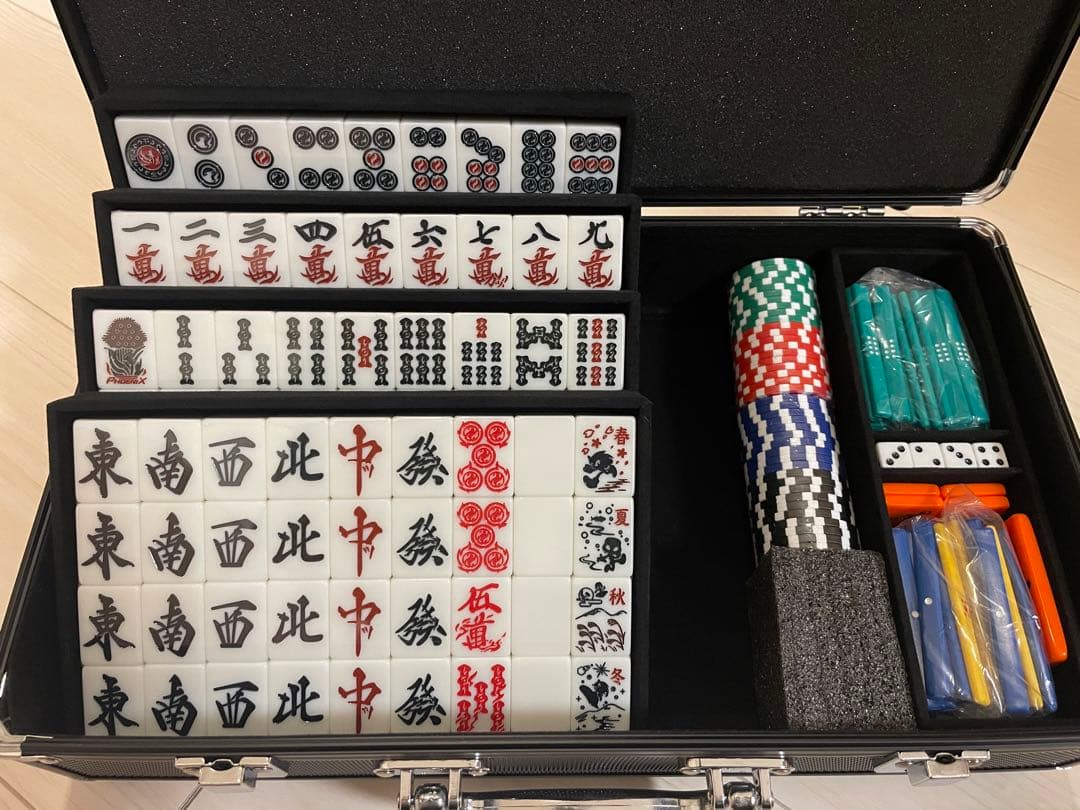 新品未開封】セガサミーフェニックスオリジナル麻雀牌 Mリーグ【数量限定】