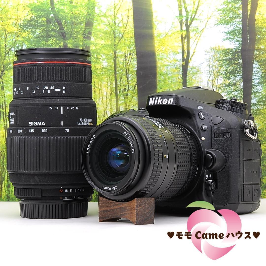 ❤️スマホらくらく転送❤️Nikon D7100 ダブルレンズセット スポーツ