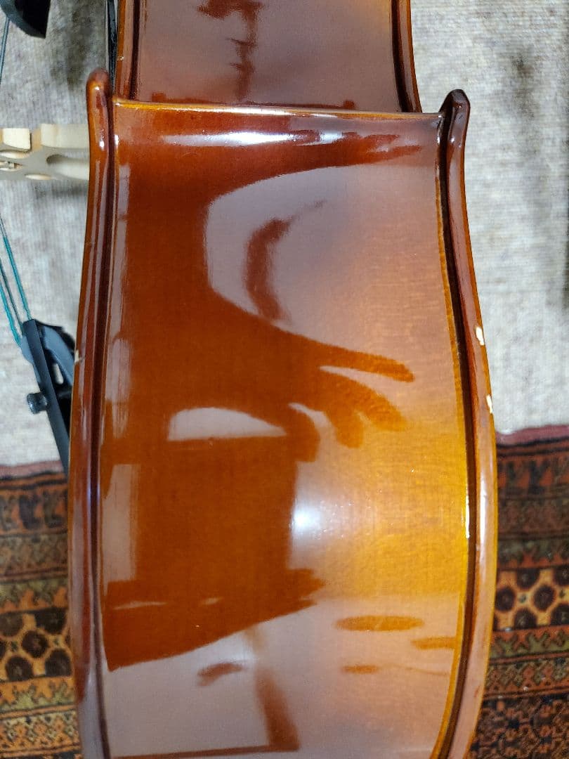 分数チェロ 1/8 2019年　弓、ケース付き