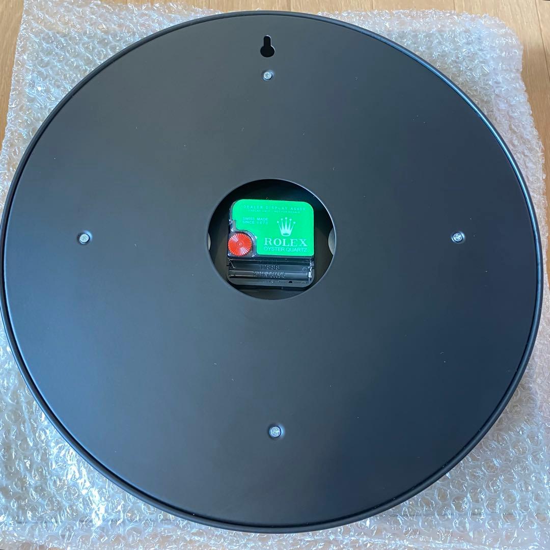 海外販促品 新品 ROLEX掛け時計 デイトナ ブラック／赤針！ レア