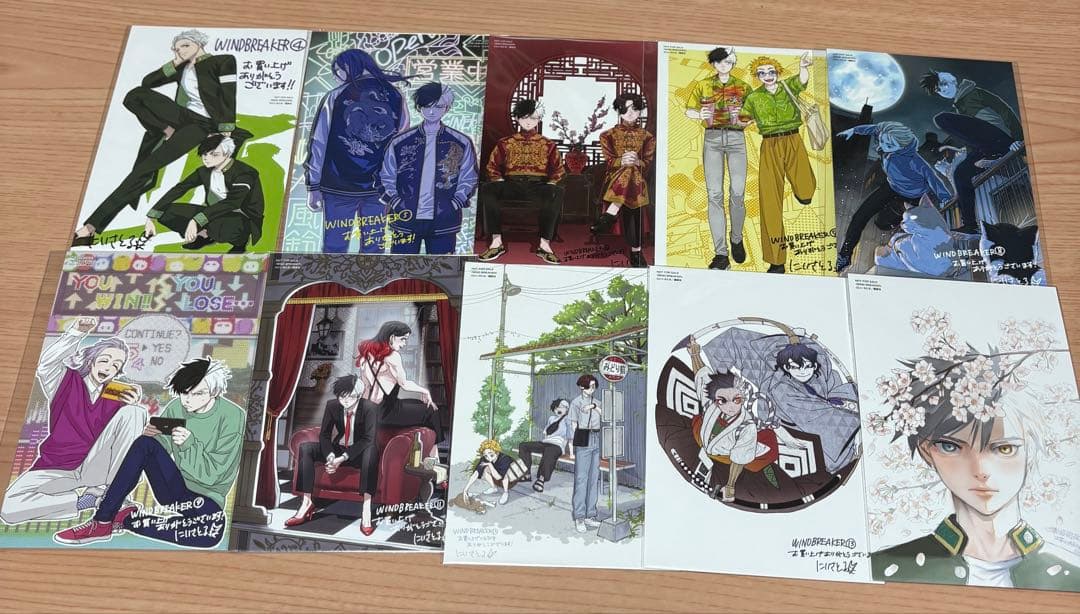 WIND BREAKER 全24巻セット ポストカード付き ☆週末値下げ