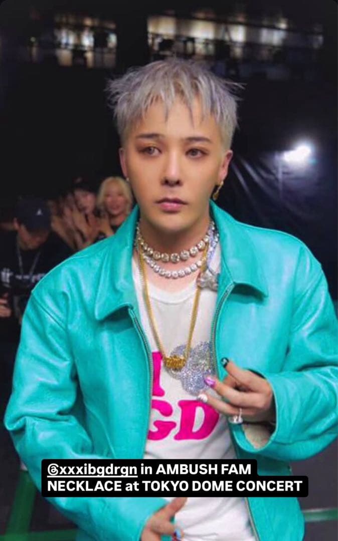 AMBUSH ÜBERMENSCH G-DRAGON コラボFAM! ネックレス