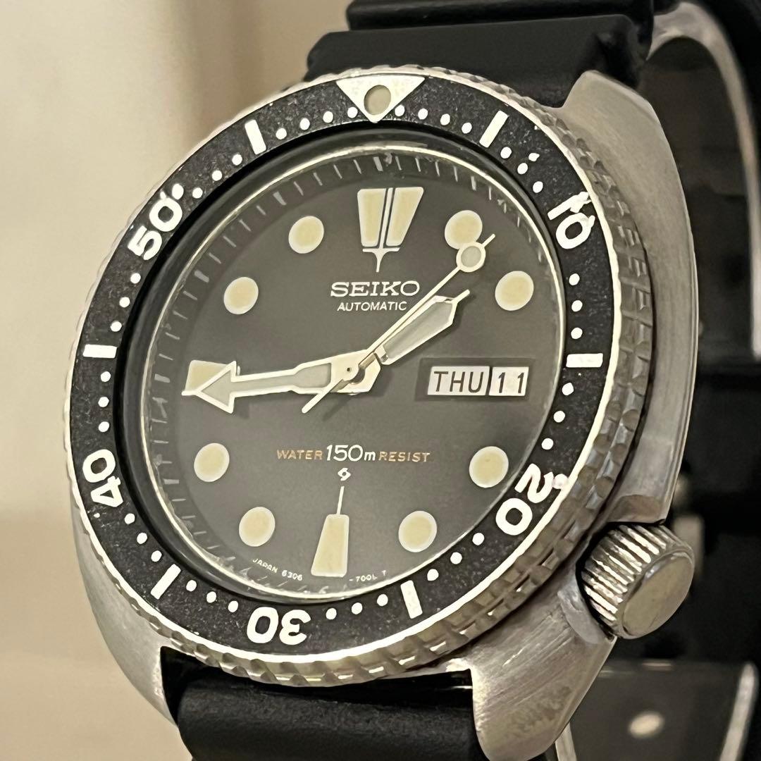 セイコーサードダイバー　 6306-7001 1977年製　自動巻き 稼働品