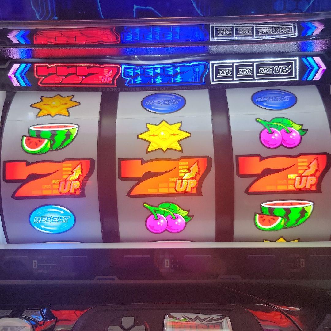 ディスクアップ2 実機 コイン不要機、無段階ボリューム付き