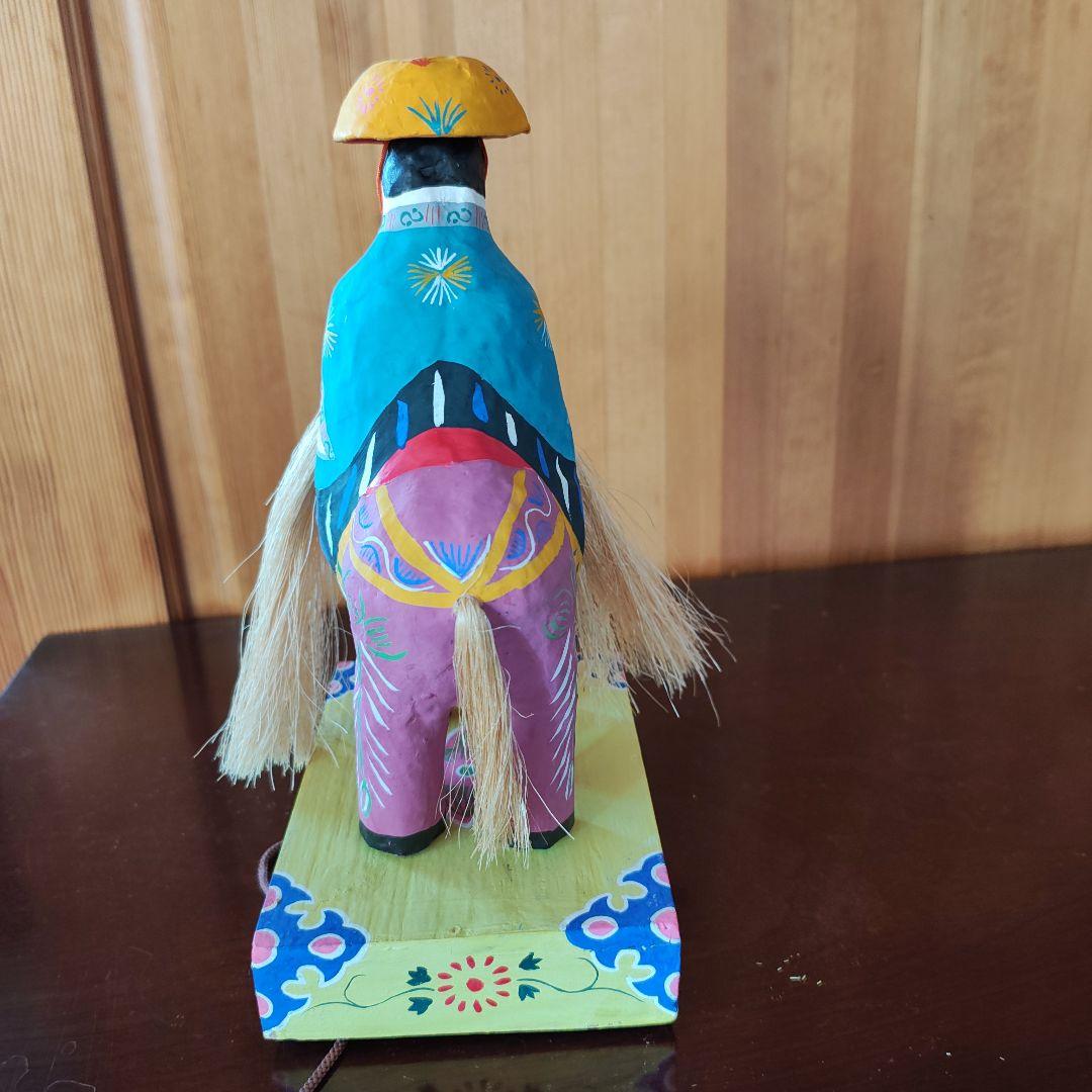 廃絶！貴重！ チンチン馬 琉球張子 古倉保文 年賀切手に起用！ - メルカリ