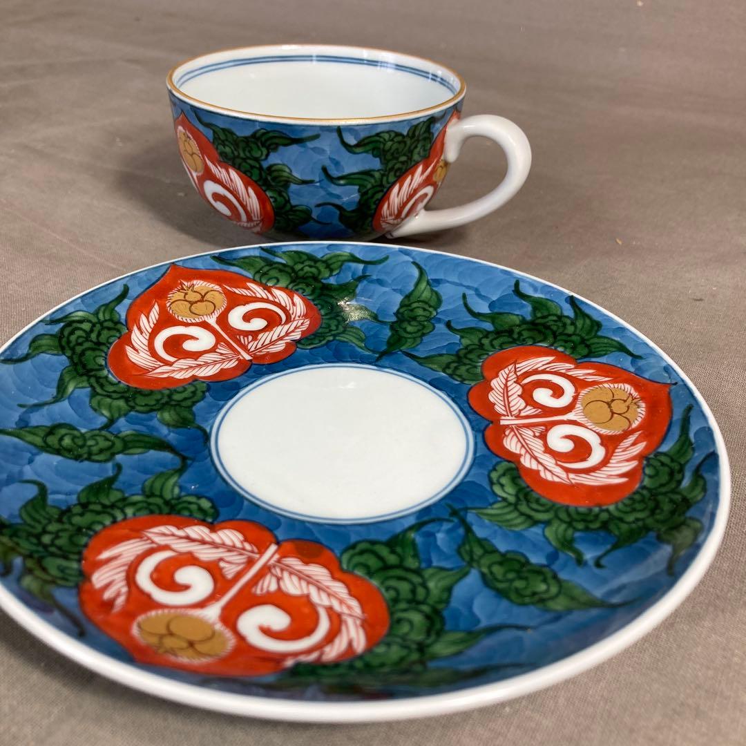 源右衛門】古伊万里の伝統 日本の名窯 舘林源右衛門作 染付海渦