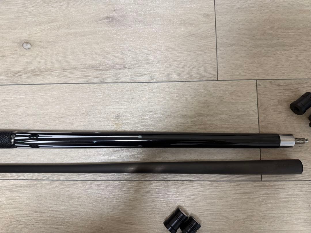 キューテック CUETEC 各種キュー, ケースなど一式（シナジーシャフト装備）