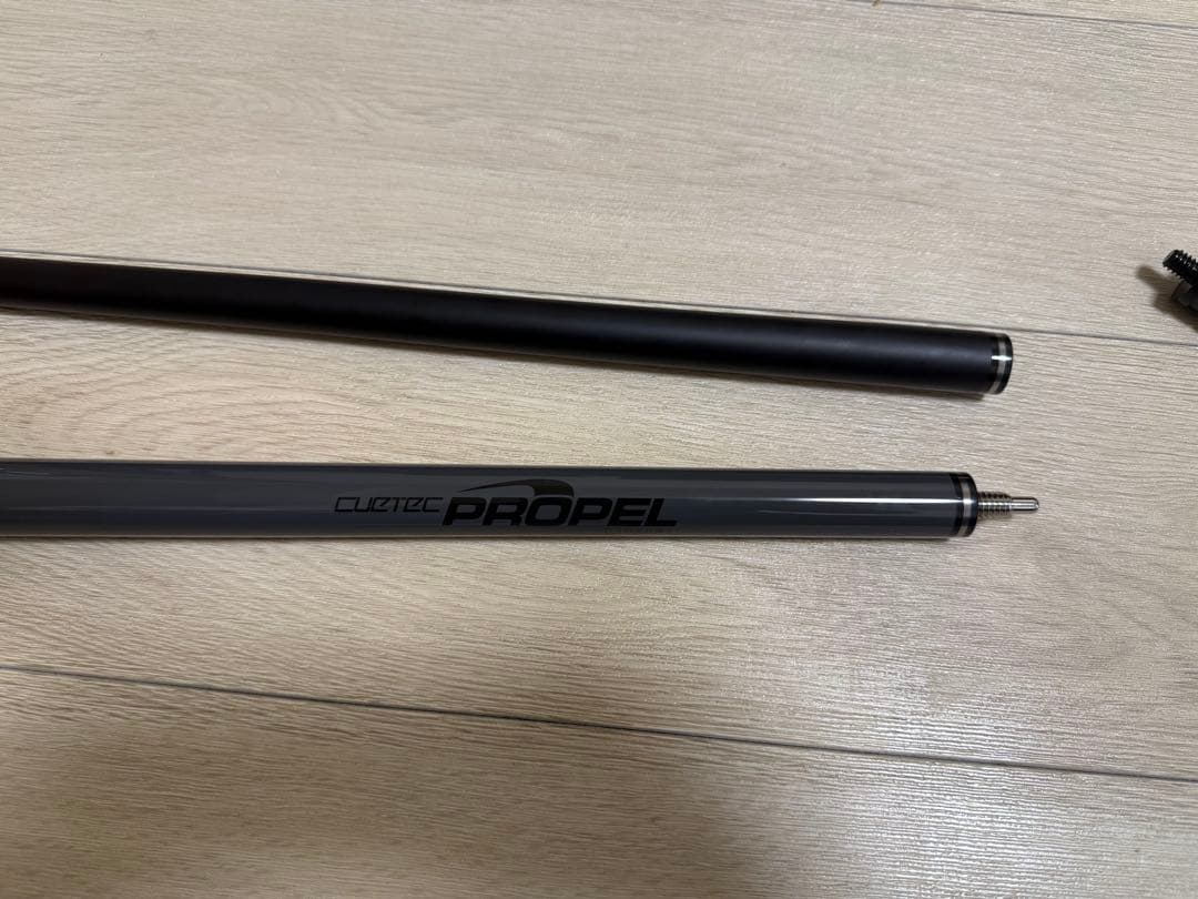 キューテック CUETEC 各種キュー, ケースなど一式（シナジーシャフト装備）