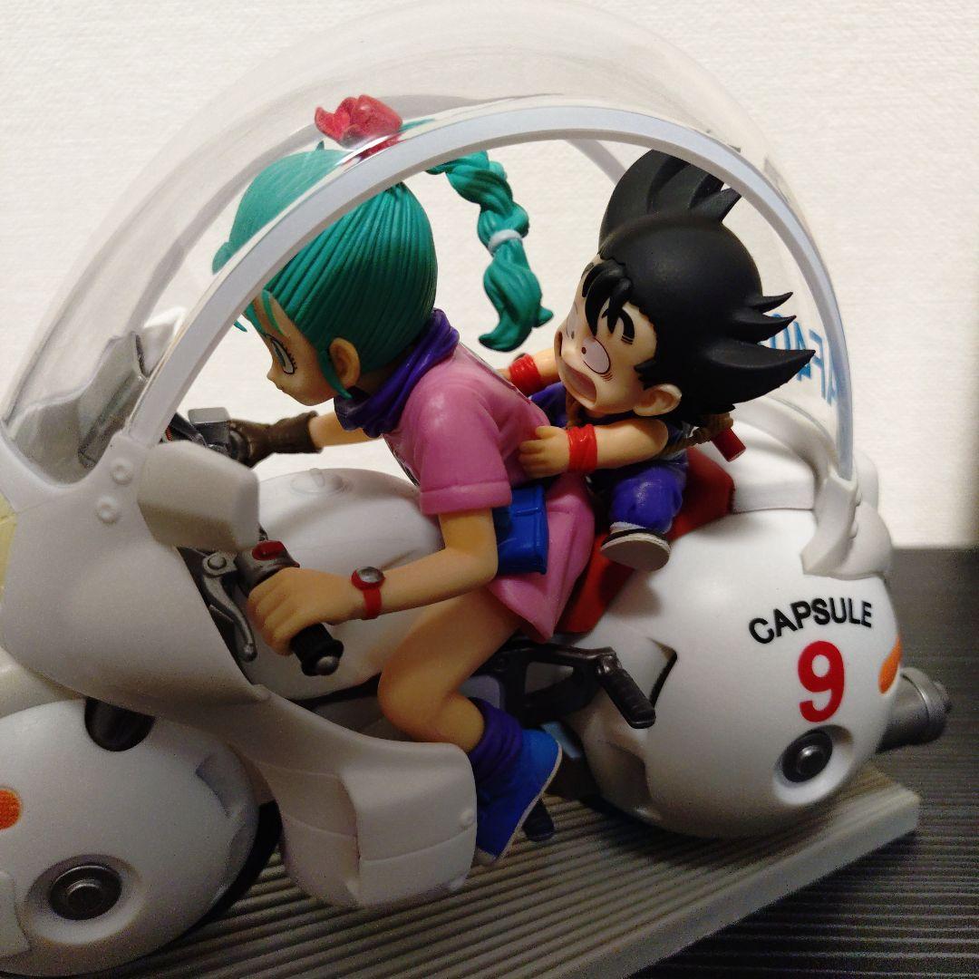 ゆ*p様 ドラゴンボール 一番くじ A賞 孫悟空＆ブルマ バイクフィギュア