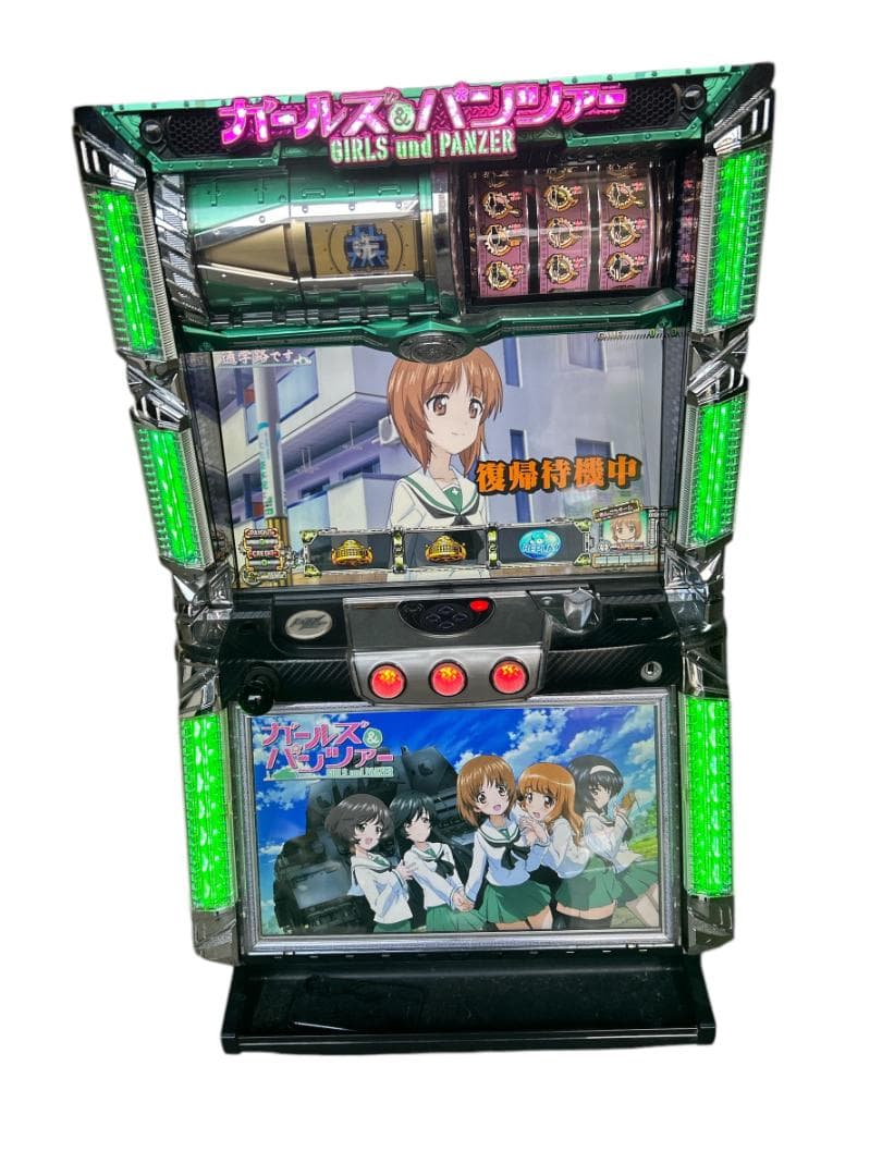 5号機】ガールズ＆パンツァー（初代）パチスロ実機 オートベット