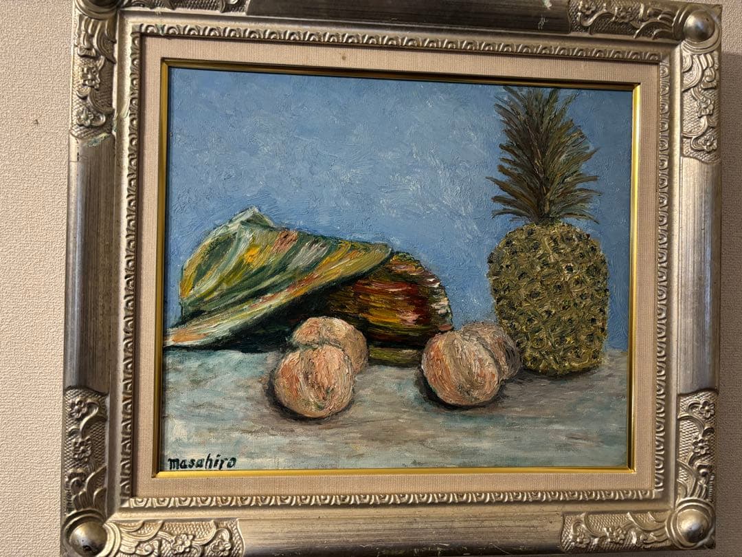 麦わら帽子　パイナップル　桃