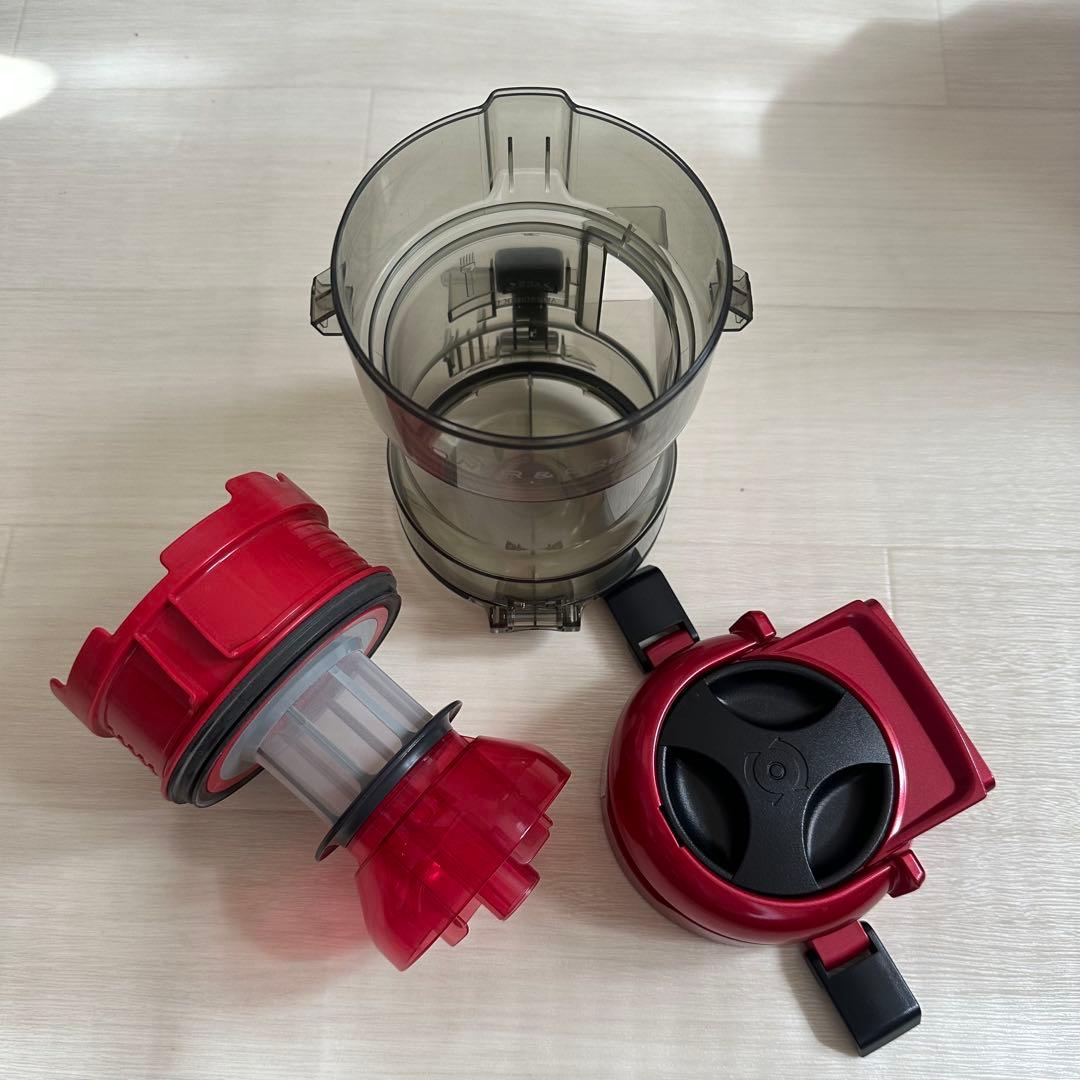 《美品》パナソニック サイクロン式掃除機 レッドブラック MC-SR23J-R