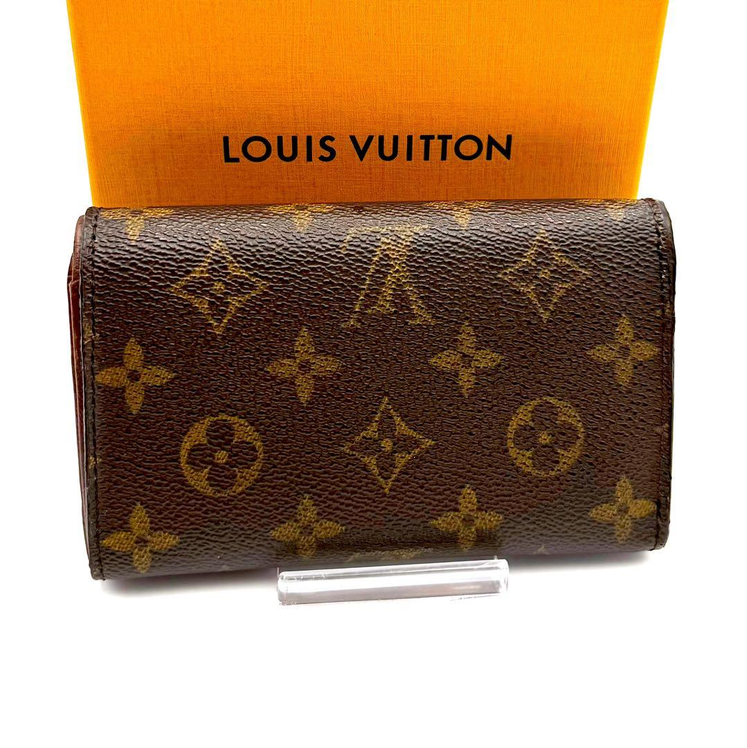 ルイヴィトン モノグラムポルトフォイユ トレゾール 財布 L字ファスナ