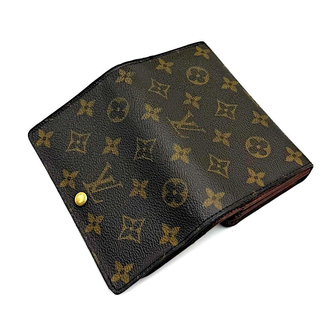 ルイヴィトン モノグラムポルトフォイユ トレゾール 財布 L字ファスナ