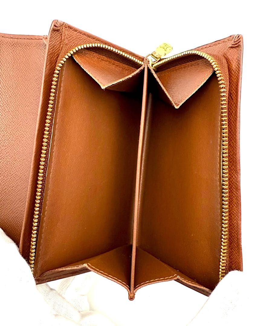 ルイヴィトン モノグラムポルトフォイユ トレゾール 財布 L字ファスナ