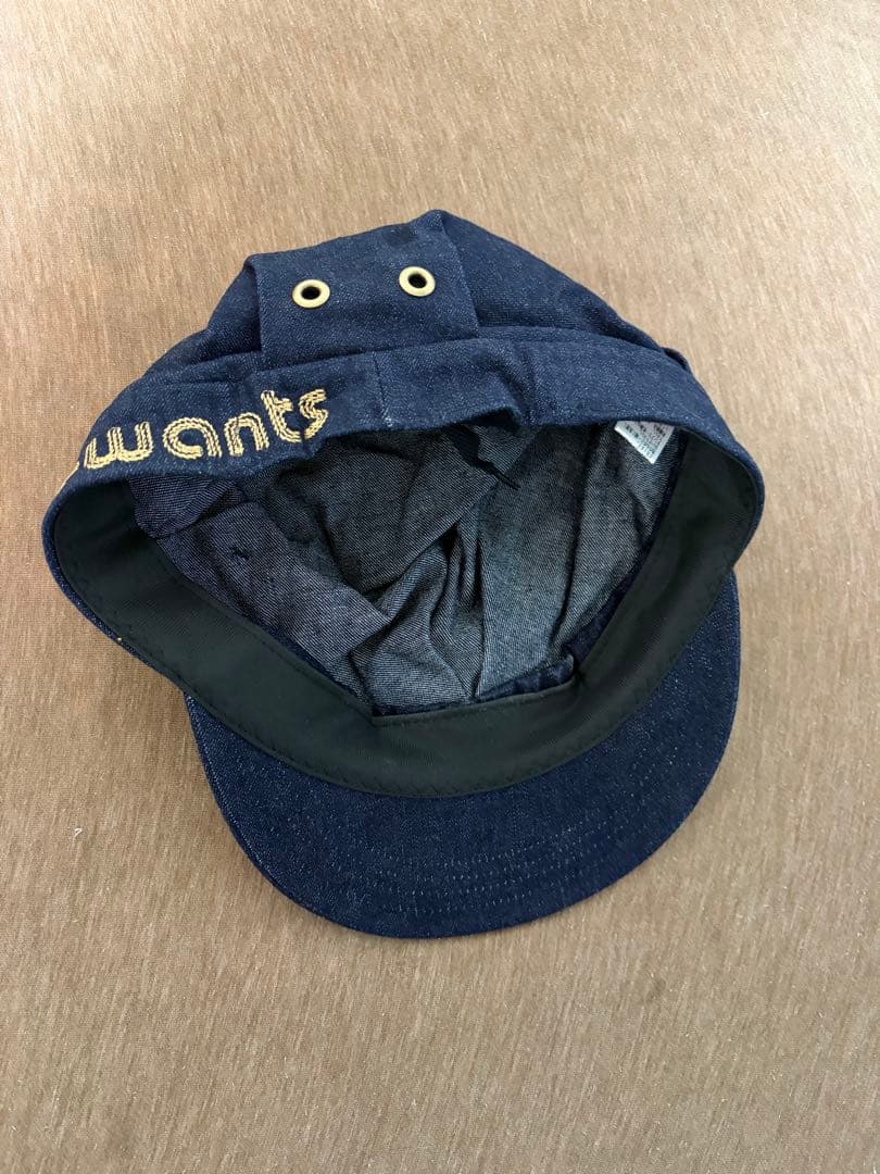 WMMW 吉田美和 デニム生地 キャスケット帽 藍色 - メルカリ