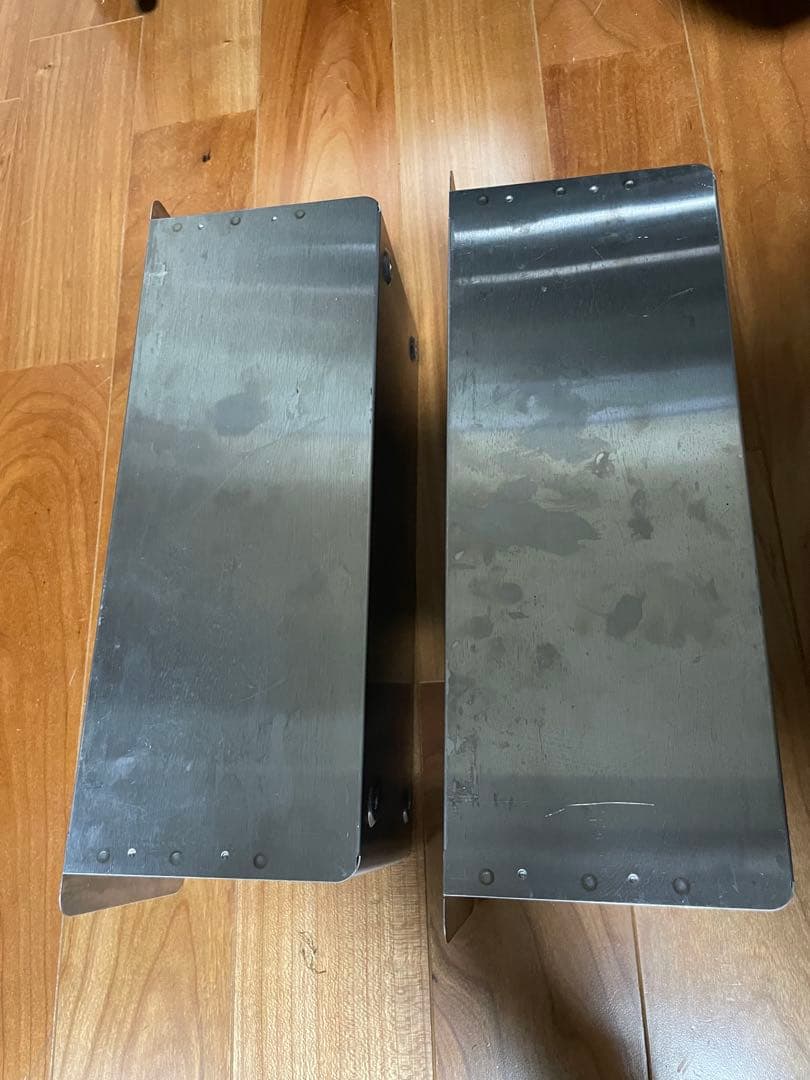 snow peak ステンボックスハーフ 本体、蓋 2個セット snow peak