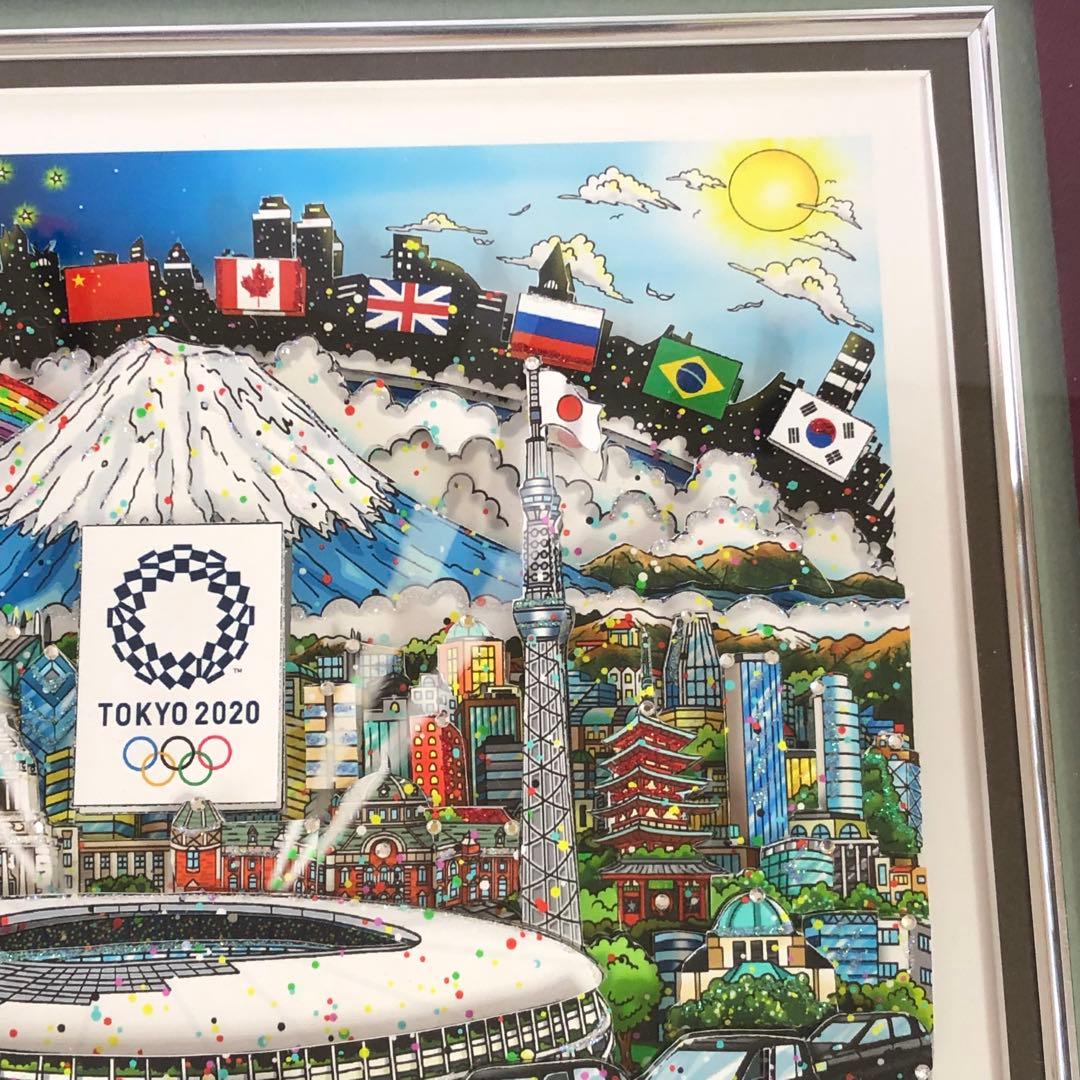 チャールズファジーノ 東京2020オリンピックエンブレム 限定 サイン付