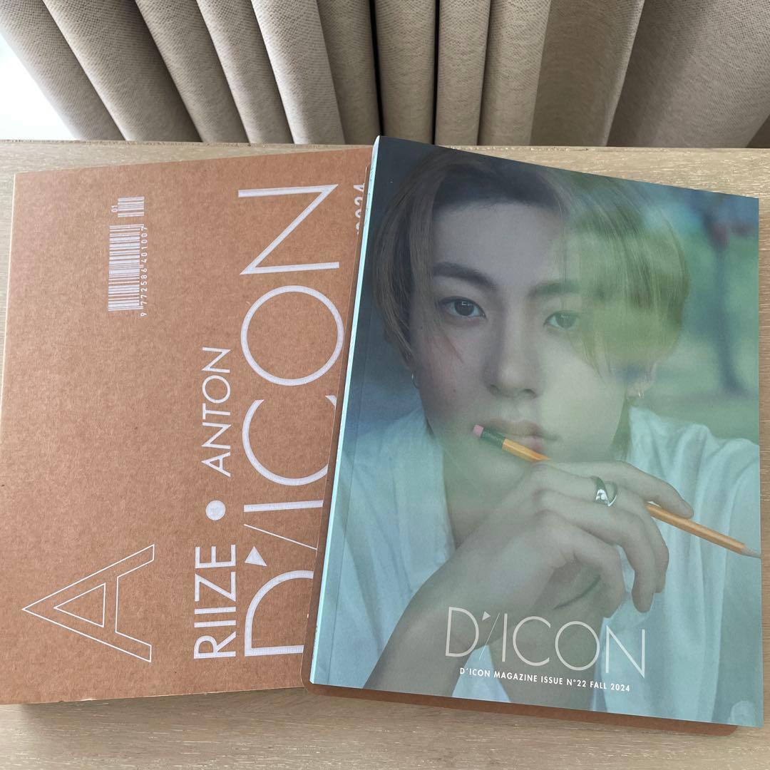 RIIZE アントン　D'ICON 写真集　ステッカー　ポスター　A B