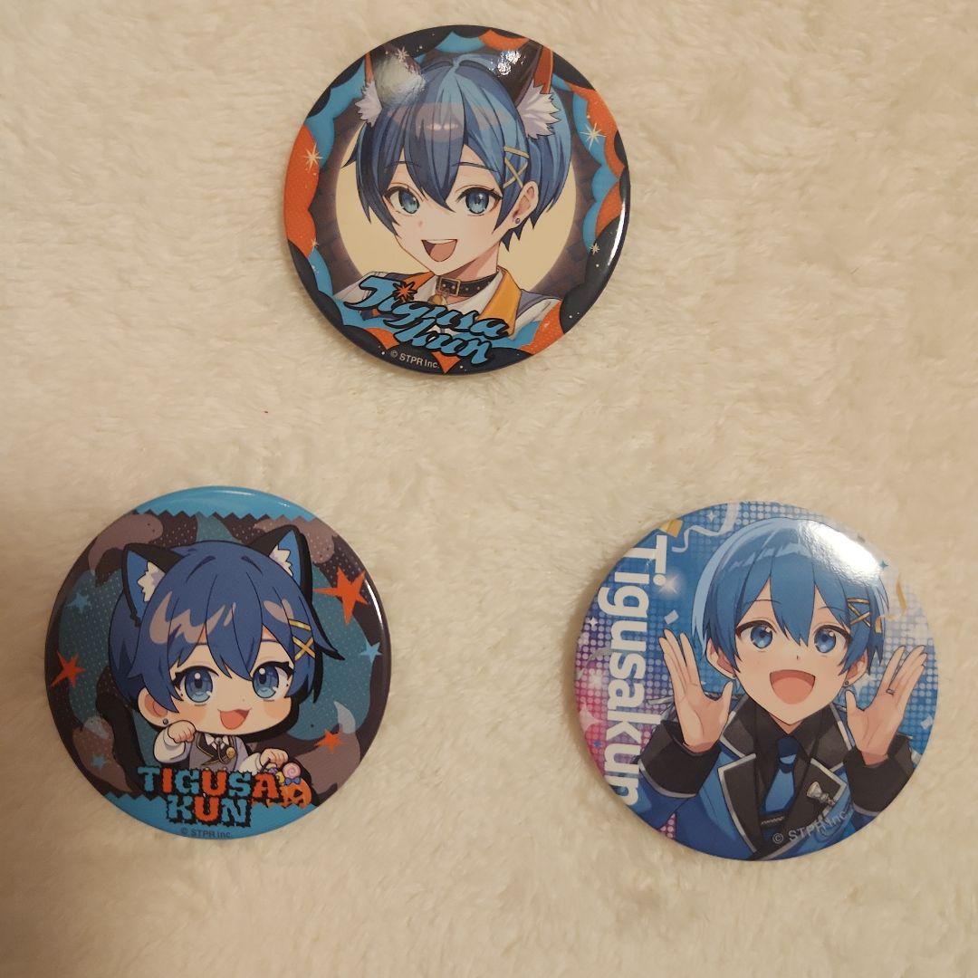 アンプタックカラーズ ちぐさくん 缶バッヂセット - メルカリ