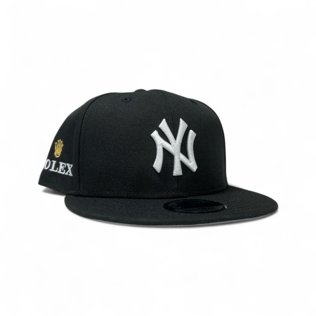 NEW ERA 9FIFTY ヤンキース ROLEX ブラック 限定 金刺繍 - メルカリ