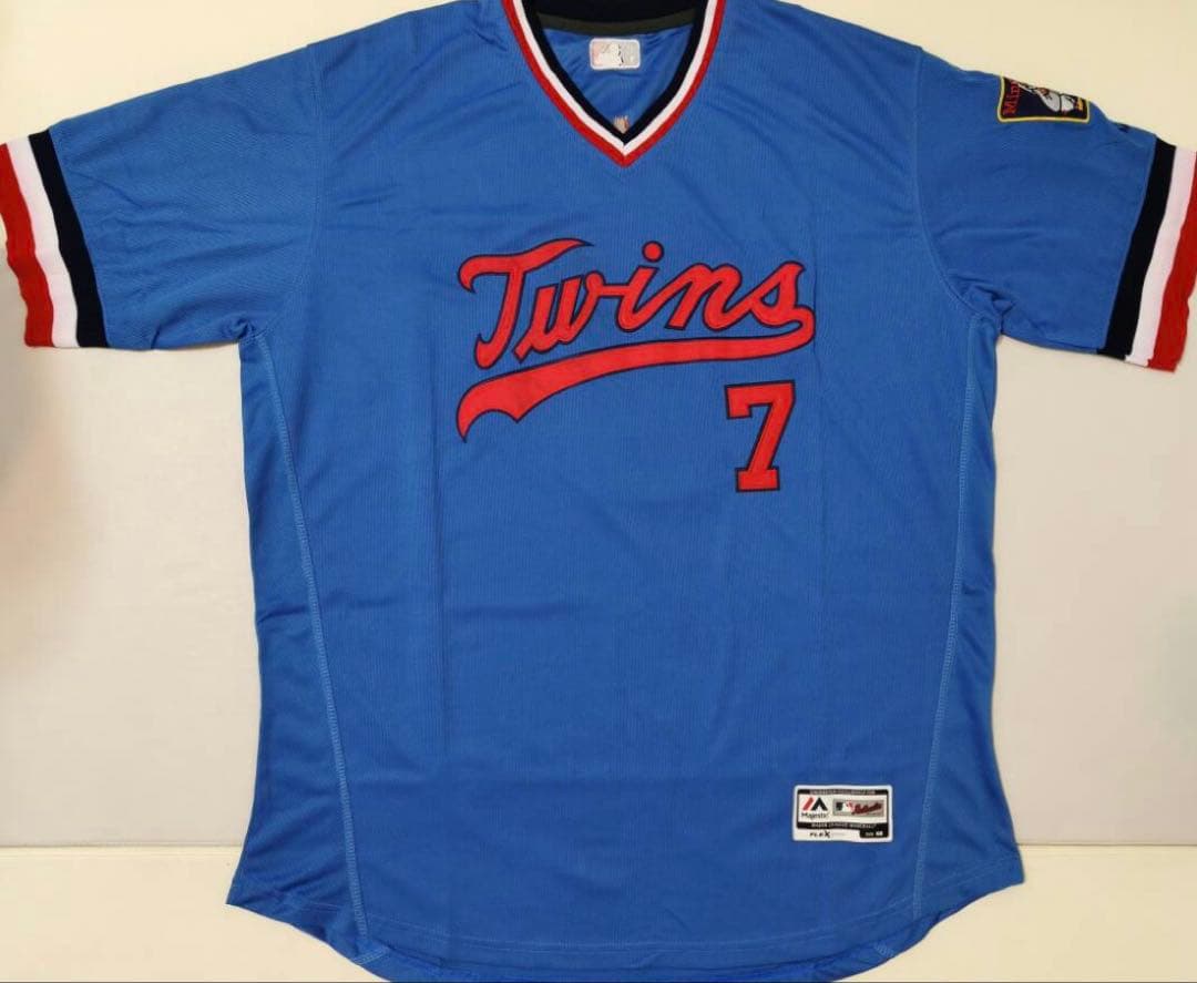MLB ジョー・マウアー　直筆サイン入りユニホーム　ツインズ